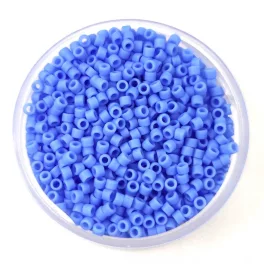   Miyuki Delica Japanese Seed Bead  size : 11/0 - 0760 Matte Opaque Periwinkle