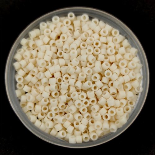 Miyuki delica gyöngy 0762 - matt sötét krém - 11/0 - 50g-AKCIOS