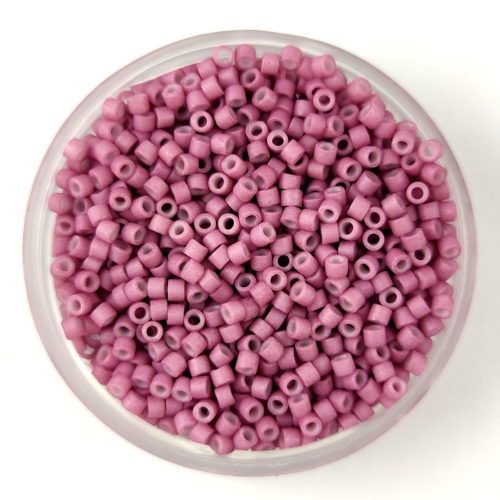 Miyuki delica gyöngy 0800 - festett félmatt antik rózsa - 11/0 - 50g - AKCIOS