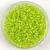 Miyuki Delica Japanese Seed Bead - 0860 - Matte Tr Chartreuse AB - 11/0