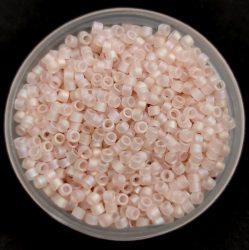 Miyuki Delica Japanese Seed Bead  size : 11/0 - 0868 - Matte Tr Pink AB