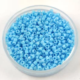   Miyuki Delica Japanese Seed Bead - 879 - Matte Opaque AB - 11/0