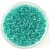Miyuki Delica Japanese Seed Bead  - 904 - Sparkling Aqua Green Lined Crystal - 11/0