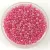 Miyuki Delica Japanese Seed Bead  size : 11/0 - Sparkling Dark Pink Lined Crystal