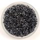 Miyuki Delica Japanese Seed Bead  - 925 - Sparkling Cranberry Dark Gray Crystal - 11/0