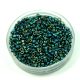 Miyuki delica gyöngy 1006 - metál kékeszöld írisz - 11/0 - 50g-AKCIOS