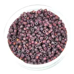 Miyuki Delica Japanese Seed Bead  size : 11/0 - 1012 Metallic Med Raspberry Luster