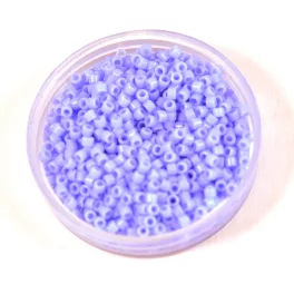   Miyuki Delica Japanese Seed Bead  size : 11/0 - 1137 Opaque Agate Blue 