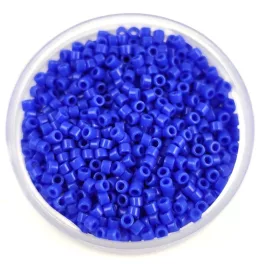   Miyuki Delica Japanese Seed Bead  size : 11/0 - 1138 Op Cyan Blue 