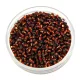 Miyuki Delica Japanese Seed Bead  size : 11/0 - 1202 Silver Lined Dark Cranberry 