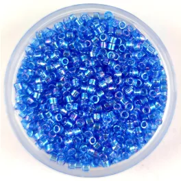   Miyuki Delica Japanese Seed Bead - 1250 - Transparent Azure AB - 11/0