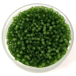 Miyuki Delica Japanese Seed Bead - Matt Olive - 11/0