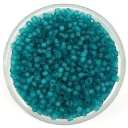   Miyuki Delica Japanese Seed Bead - Matt Caribbean Teal - 11/0