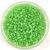 Miyuki Delica Japanese Seed Bead - 1281 - Frosted Transparent Rainbow Lime - 11/0