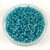 Miyuki delica gyöngy 1283 - Frosted Transparent Rainbow Teal - 11/0 - 50g - AKCIOS
