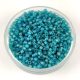 Miyuki delica gyöngy 1283 - Frosted Transparent Rainbow Teal - 11/0 - 50g - AKCIOS