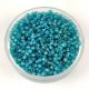 Miyuki Delica Japanese Seed Bead  size : 11/0 - 1283 - Frosted Transparent Rainbow Teal 
