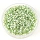 Miyuki Delica Japanese Seed Bead  size : 11/0 - 1454 Silver Lined lt Moss Opal 