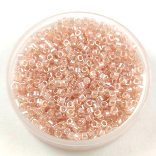 Miyuki Delica Japanese Seed Bead - 1479-1 - Transparent Pale Peach Luster - 11/0