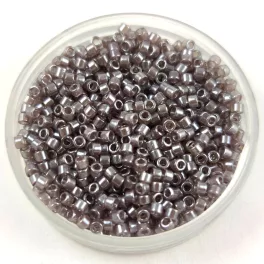   Miyuki Delica Japanese Seed Bead - 1486-1 - Transparent Taupe Luster - 11/0