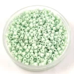 Miyuki delica gyöngy 1516-1 - Opaque Matte Light Mint - 11/0