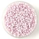 Miyuki Delica Japanese Seed Bead  size : 11/0 - 1524 Matte Op Pale Rose AB