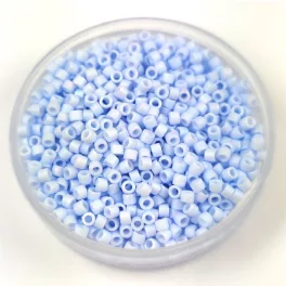   Miyuki Delica Japanese Seed Bead  size : 11/0 - 1523 Matte Opaque Light Sky Blue AB