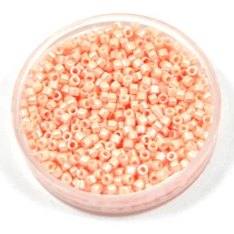   Miyuki Delica Japanese Seed Bead  size : 11/0 - 1533 Op Lt Salmon Ceylon 