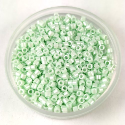 Miyuki delica gyöngy 1536 - Ceylon Light Mint - 11/0 - 50g-AKCIOS