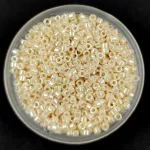 Miyuki Delica Japanese Seed Bead - 1561 - Opaque Cream Luster - 11/0