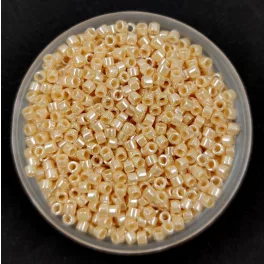   Miyuki Delica Japanese Seed Bead  size : 11/0 - 1561 Opaque Pear Luster 