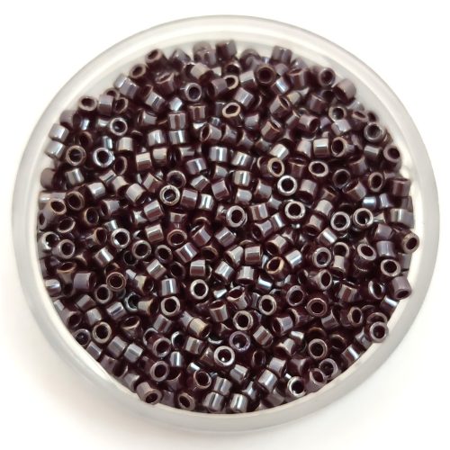 Miyuki delica gyöngy 1565 - Opaque Current Luster - 11/0 - 50g - AKCIOS