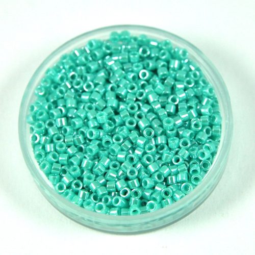Miyuki delica gyöngy 1567 -  Opaque Sea Opal Luster - 11/0 - 11/0 - 50g-AKCIOS