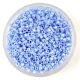 Miyuki delica gyöngy 1568 - Opaque Agate Blue Luster - 11/0 - 50g-AKCIOS