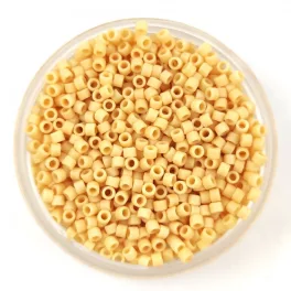   Miyuki Delica Japanese Seed Bead  size : 11/0 - 1581 Matte Op Pear 