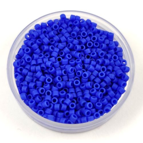 Miyuki Delica Japanese Seed Bead  size : 11/0 - 1588 Matte Opaque Cyan Blue