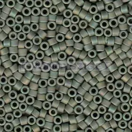   Miyuki Delica Japanese Seed Bead  size : 11/0 - 1594 Matte Avocado 