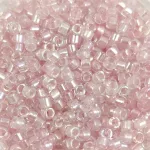 Miyuki Delica Japanese Seed Bead  size : 11/0 - 1673 - Pearl Lined Pink AB
