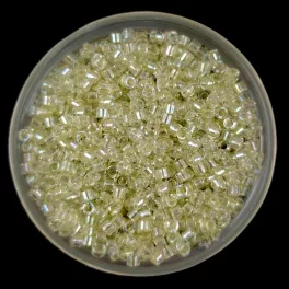   Miyuki Delica Japanese Seed Bead  size : 11/0 - 1675 - Pearl Lined Pale Yellow AB