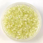 Miyuki Delica Japanese Seed Bead  size : 11/0 - 1675 - Pearl Lined Pale Yellow AB
