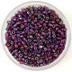 Miyuki delica gyöngy 1694 - Silver Lined Berry AB - 11/0 - 50g - AKCIOS