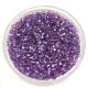 Miyuki delica gyöngy 1754 - Sparkling Purple Lined Crystal AB - 11/0
