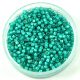 Miyuki Delica Japanese Seed Bead  size : 11/0 - 1782 White Lined Teal AB 
