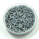 Miyuki delica gyöngy 1793 - white lined gray AB 11/0 - 50g-AKCIOS