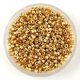 Miyuki Delica Japanese Seed Bead  size : 11/0 - 1832 Galvanised Shiny Gold Duracoat 