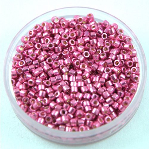 Miyuki Delica Japanese Seed Bead  size : 11/0 - Duracoat Galvanised Hot Pink