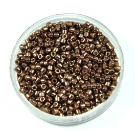   Miyuki Delica Japanese Seed Bead  size : 11/0 - 1843 Galvanised Dark Mauve Permanent Finish