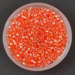 Miyuki Delica Japanese Seed Bead - 1886 - Transparent Orange Luster - 11/0