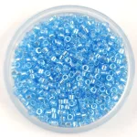 Miyuki Delica Japanese Seed Bead  - 1890 - Transparent Sky Blue Luster - 11/0