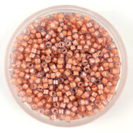   Miyuki Delica Japanese Seed Bead  size : 11/0 - 2042 Luminuos Sea Coral 